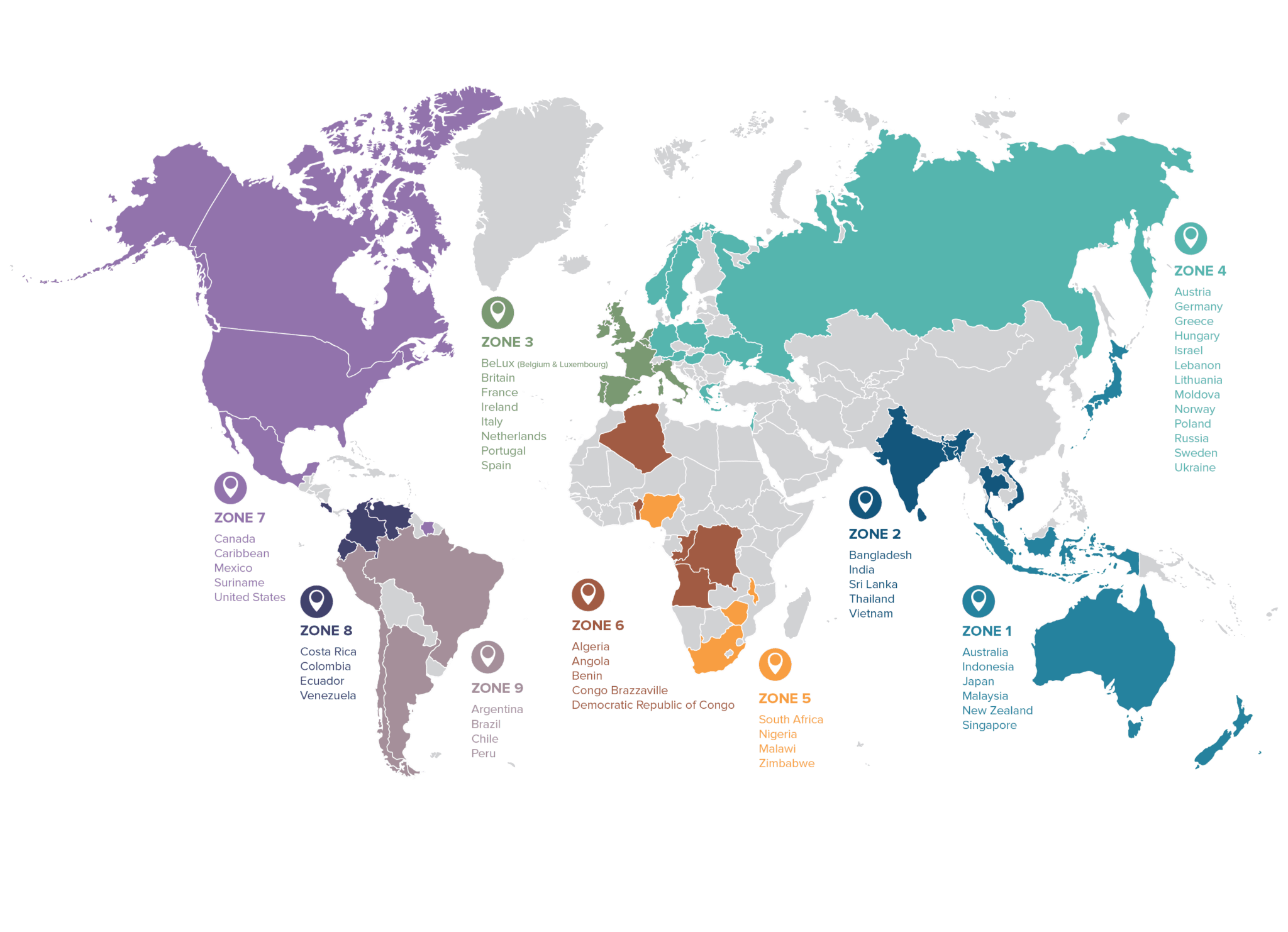 Zones & Countries - World Subud Association